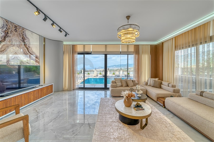 Luxury villa for sale in Alanya -sea view -4 bedroom -Kargicak /Alanya 