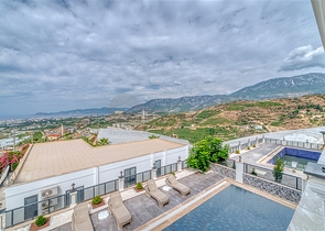 Luxury villa for sale in Alanya -sea view -4 bedroom -Kargicak /Alanya 
