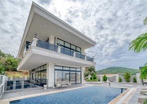 Luxury villa for sale in Alanya -sea view -4 bedroom -Kargicak /Alanya 