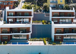 Luxury villa complex with panoramic sea views 