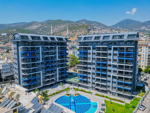 A new complex with hotel infrastructure near Cleopatra beach