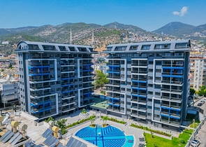 A new complex with hotel infrastructure near Cleopatra beach