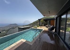 5+1 luxury villa project in the center of Alanya with stunning panoramic views
