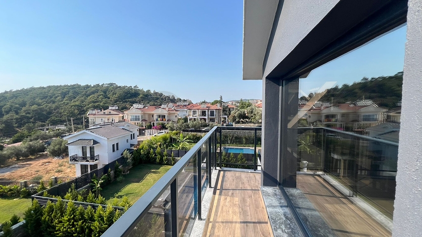 4+1 villa in a conveniently located area of Fethiye