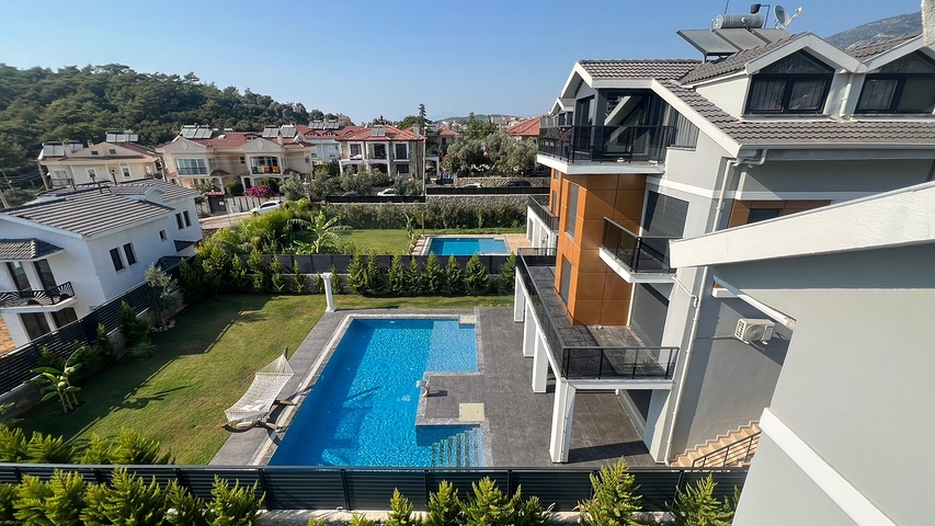 4+1 villa in a conveniently located area of Fethiye
