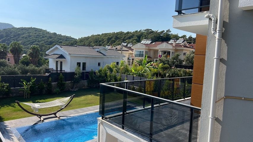 4+1 villa in a conveniently located area of Fethiye