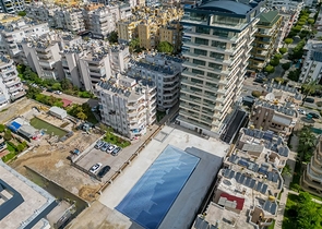 Apartments in a premium complex on the Mediterranean coast 