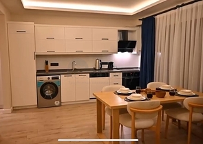 The apartment layout 1+1,2+1,3+1,4+1 in the Fethiye area 