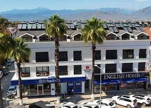 The apartment layout 1+1,2+1,3+1,4+1 in the Fethiye area 