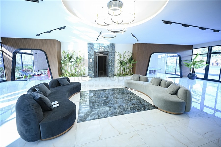 Sea and Castle view - investor deal - 1 bedroom apt - in Oba / Alanya 