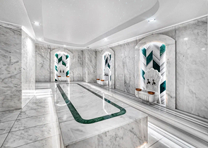 New luxury project with covered parking in Tosmur area