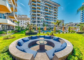 New luxury project with covered parking in Tosmur area