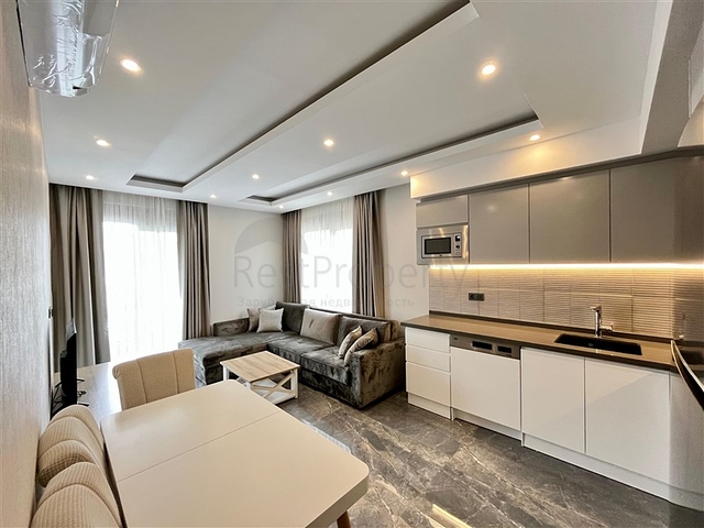 We offer you a project of a complex with infrastructure in the center of Alanya