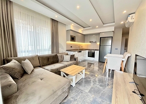 We offer you a project of a complex with infrastructure in the center of Alanya