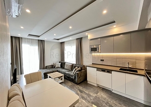 We offer you a project of a complex with infrastructure in the center of Alanya