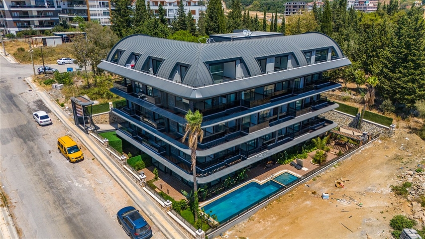 Beautifully Designed - Ideal location - Under construction project - Alanya Center  