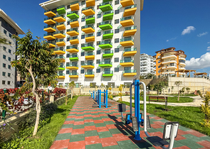 One-bedroom apartment in a hotel-type complex
