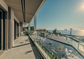 Premium complex at the foot of the fortress in Alanya