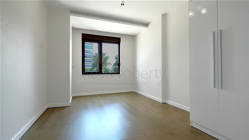 Furnished 2+1 apartment 400 m from the sea