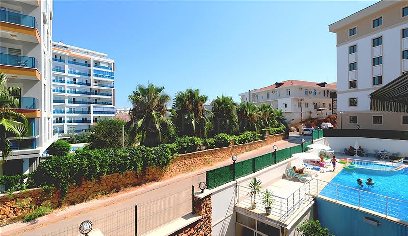 Furnished 2+1 apartment 400 m from the sea