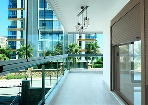 Furnished 2+1 apartment 400 m from the sea