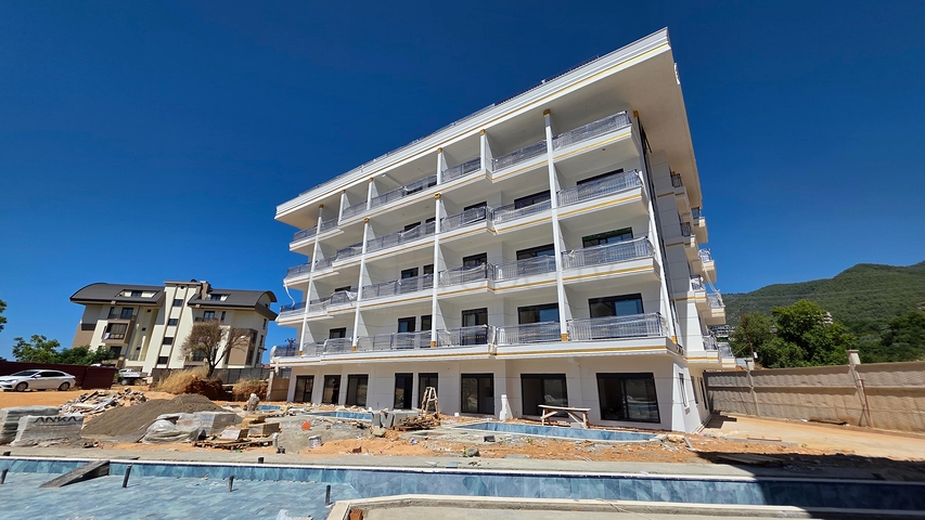 Apartments in the new project of the Oba district