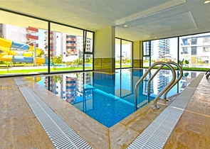 One-bedroom apartment in a new complex in Mahmutlar