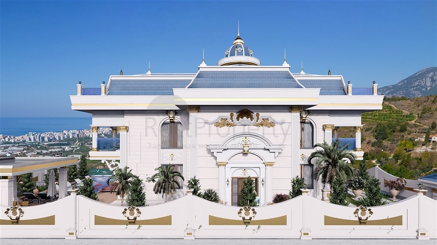 Luxury villa 5+1 in Kargicak area