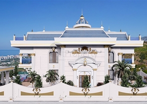 Luxury villa 5+1 in Kargicak area