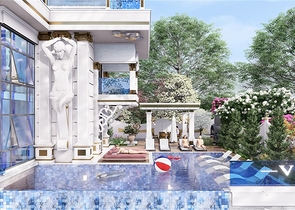 Luxury villa 5+1 in Kargicak area