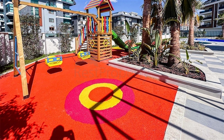 Apartment 2+1 in a complex with infrastructure in the Oba area