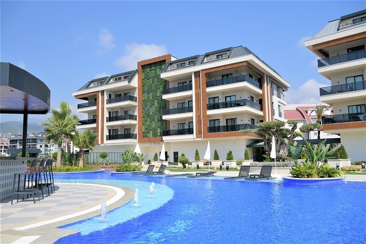 Apartment 2+1 in a complex with infrastructure in the Oba area