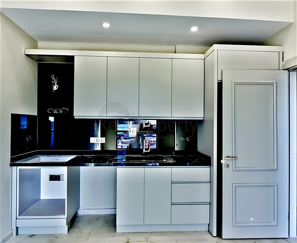 Modern 1+1 Apartment with Sea View in Tosmur, Alanya — 550 m from the Beach