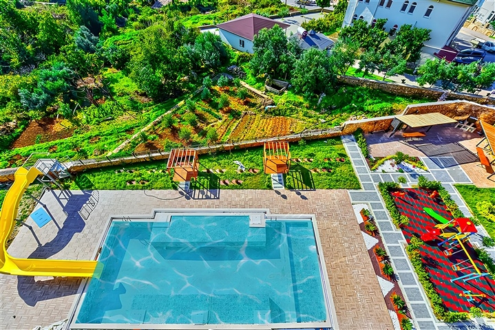 Modern 1+1 Apartment with Sea View in Tosmur, Alanya — 550 m from the Beach