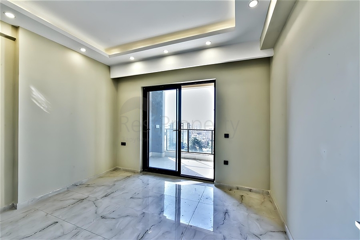 Modern 1+1 Apartment with Sea View in Tosmur, Alanya — 550 m from the Beach
