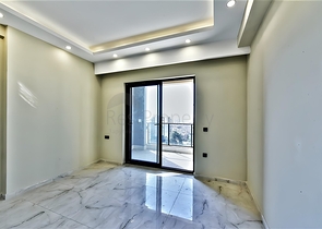 Modern 1+1 Apartment with Sea View in Tosmur, Alanya — 550 m from the Beach