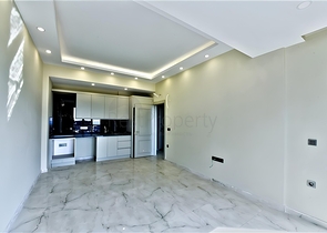 Modern 1+1 Apartment with Sea View in Tosmur, Alanya — 550 m from the Beach