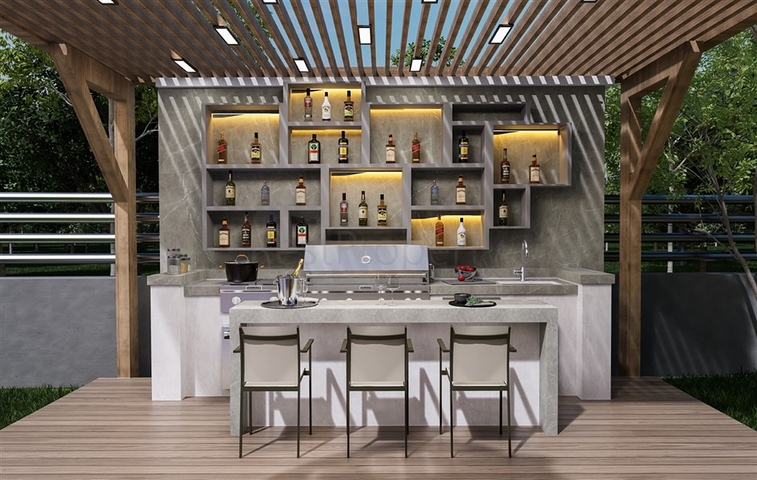 A new modern complex under construction in Northern Cyprus in the Guzelyurt area