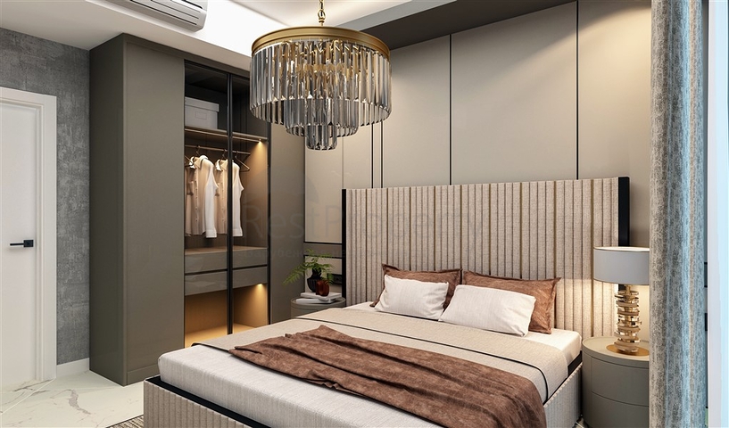 A new modern complex under construction in Northern Cyprus in the Guzelyurt area