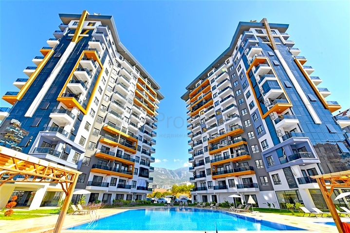 1+1 apartment in a new complex in Mahmutlar district 