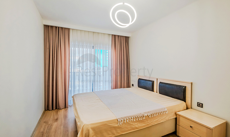 Furnished 1+1 Apartment in Mahmutlar, Alanya with Pool