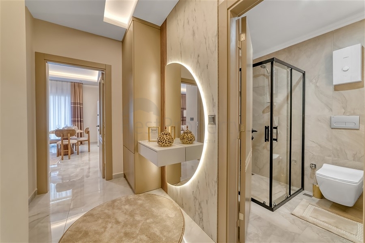 New Investment Apartments in Central Alanya, 700 m from Sea