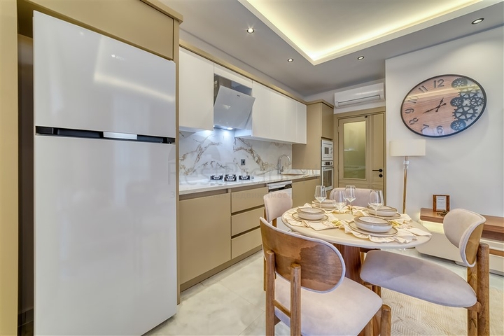 New Investment Apartments in Central Alanya, 700 m from Sea