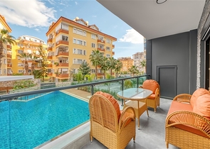 New Investment Apartments in Central Alanya, 700 m from Sea