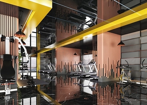 One-bedroom apartment in a complex with developed infrastructure