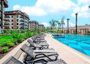 1+1 apartment in a premium class complex