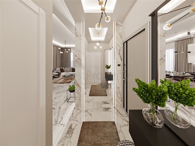 1+1 apartment with pine forest