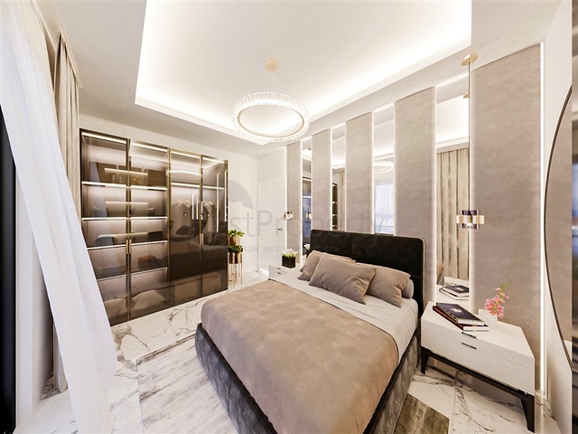 1+1 apartment with pine forest