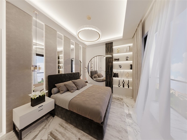 1+1 apartment with pine forest