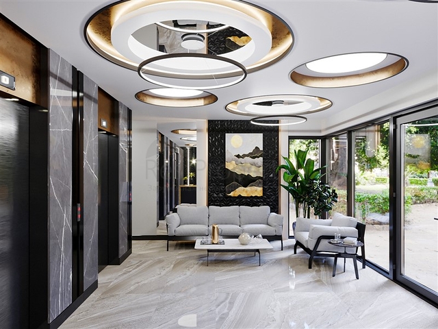 1+1 apartment with pine forest